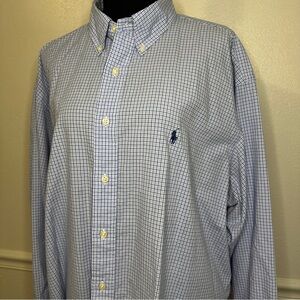 Ralph Lauren Men's Plaid Button-Down Shirt